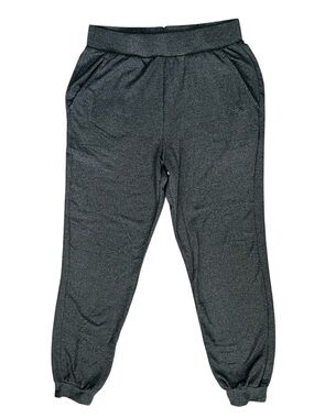Lazypants Hacci Knit Joggers in Dark Grey Size XS